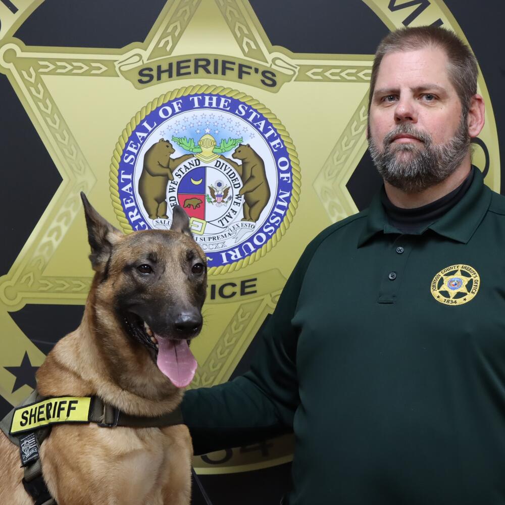 Sgt. Matter and K9 Ammo