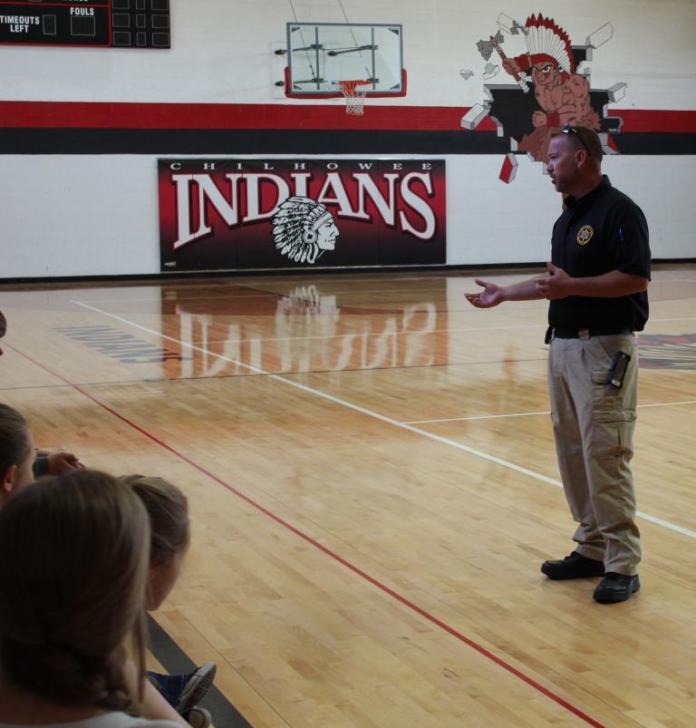 Drug Awareness Presentation at Chilhowee Schools